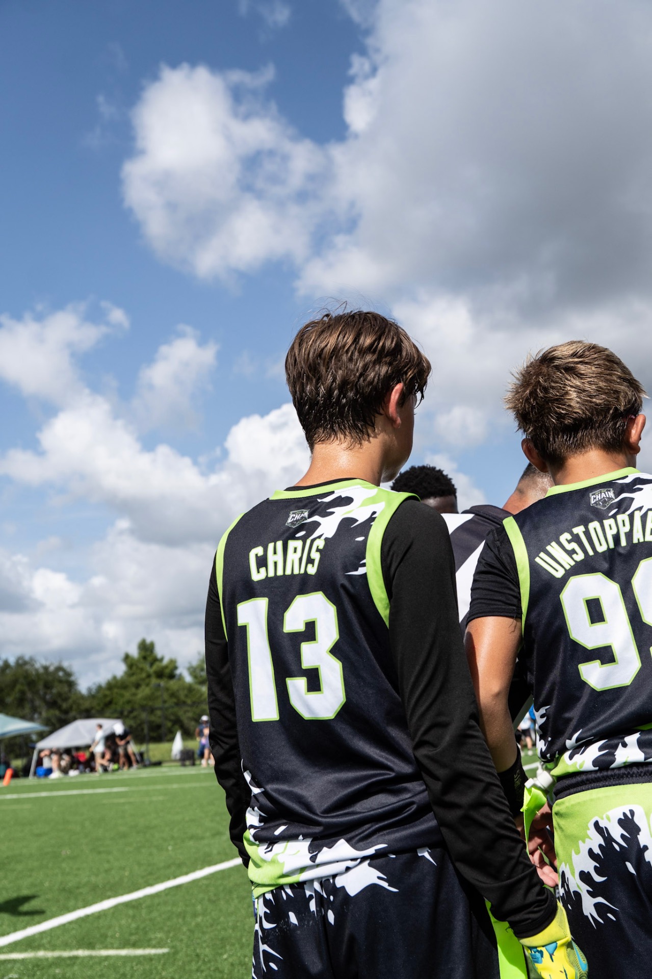 Chris & Unstoppable — Off The Chain Performance youth flag football, Orlando, Central Florida