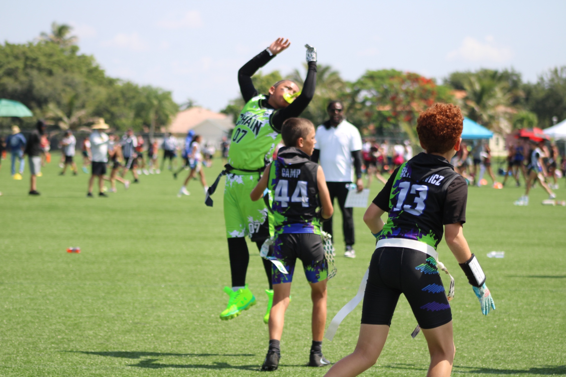 Big Moment — Off The Chain Performance youth flag football, Orlando, Central Florida