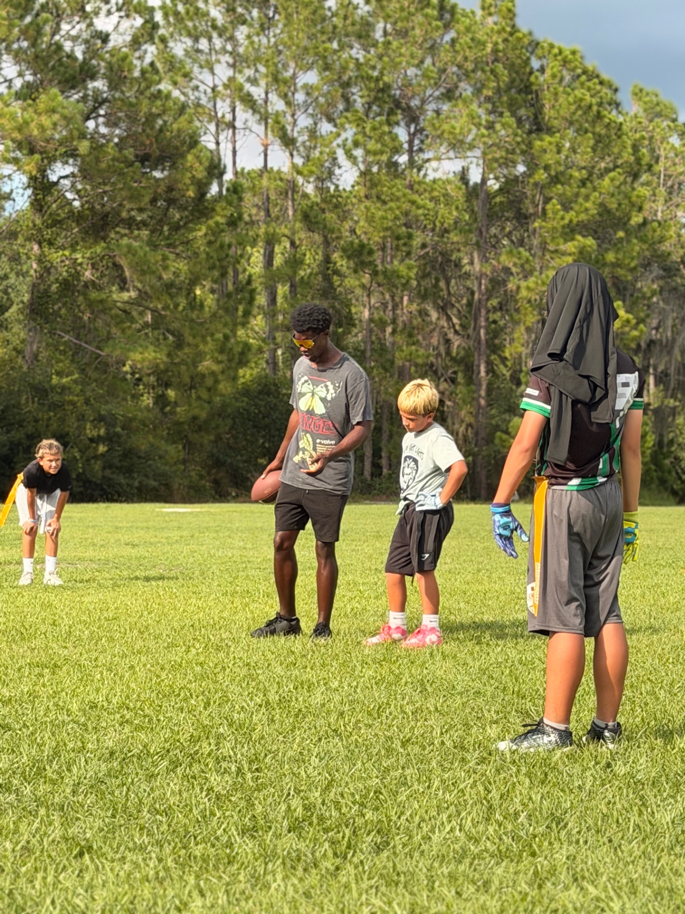 Coaching Up — Off The Chain Performance youth flag football, Orlando, Central Florida