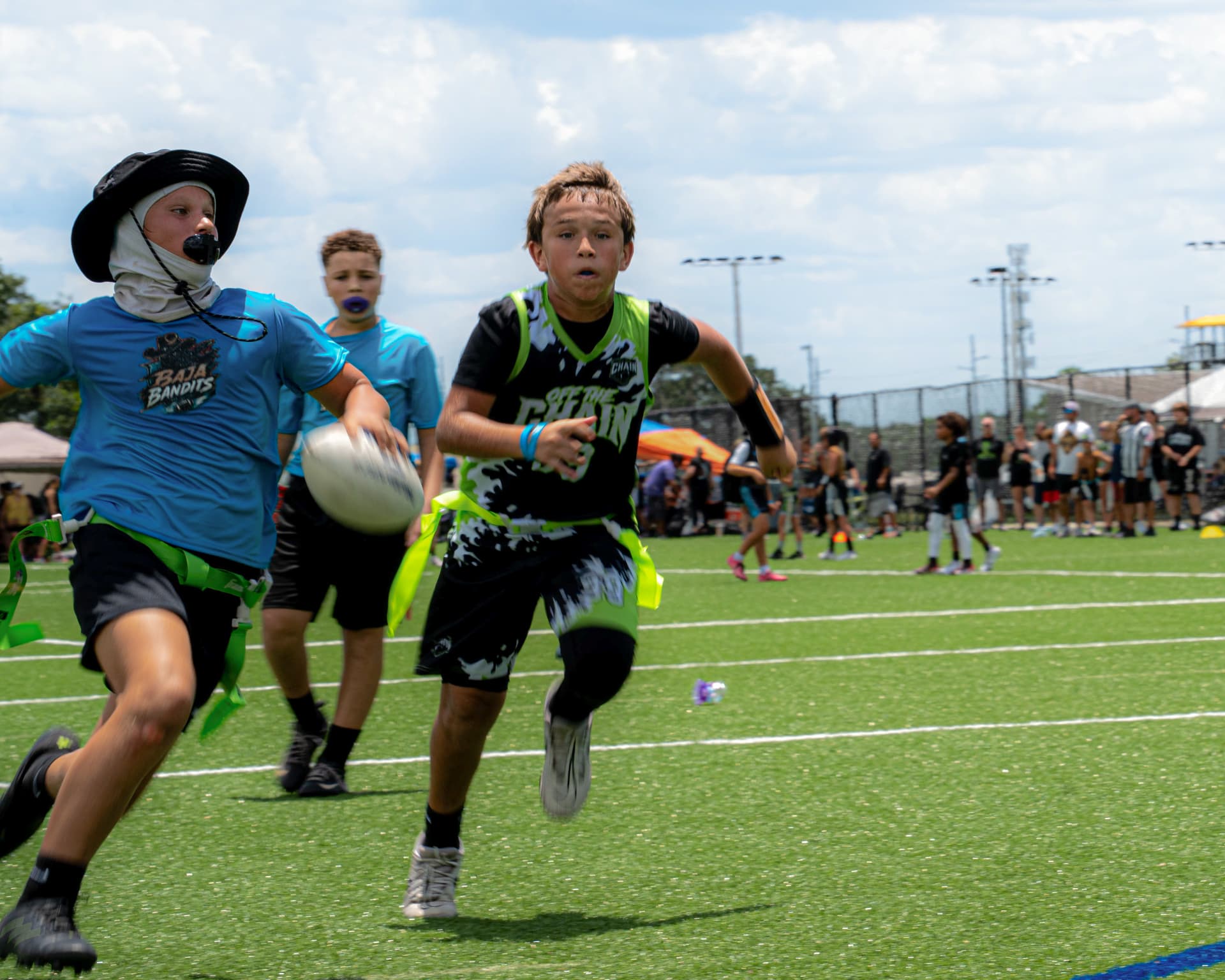 Breakaway Run — Off The Chain Performance youth flag football, Orlando, Central Florida